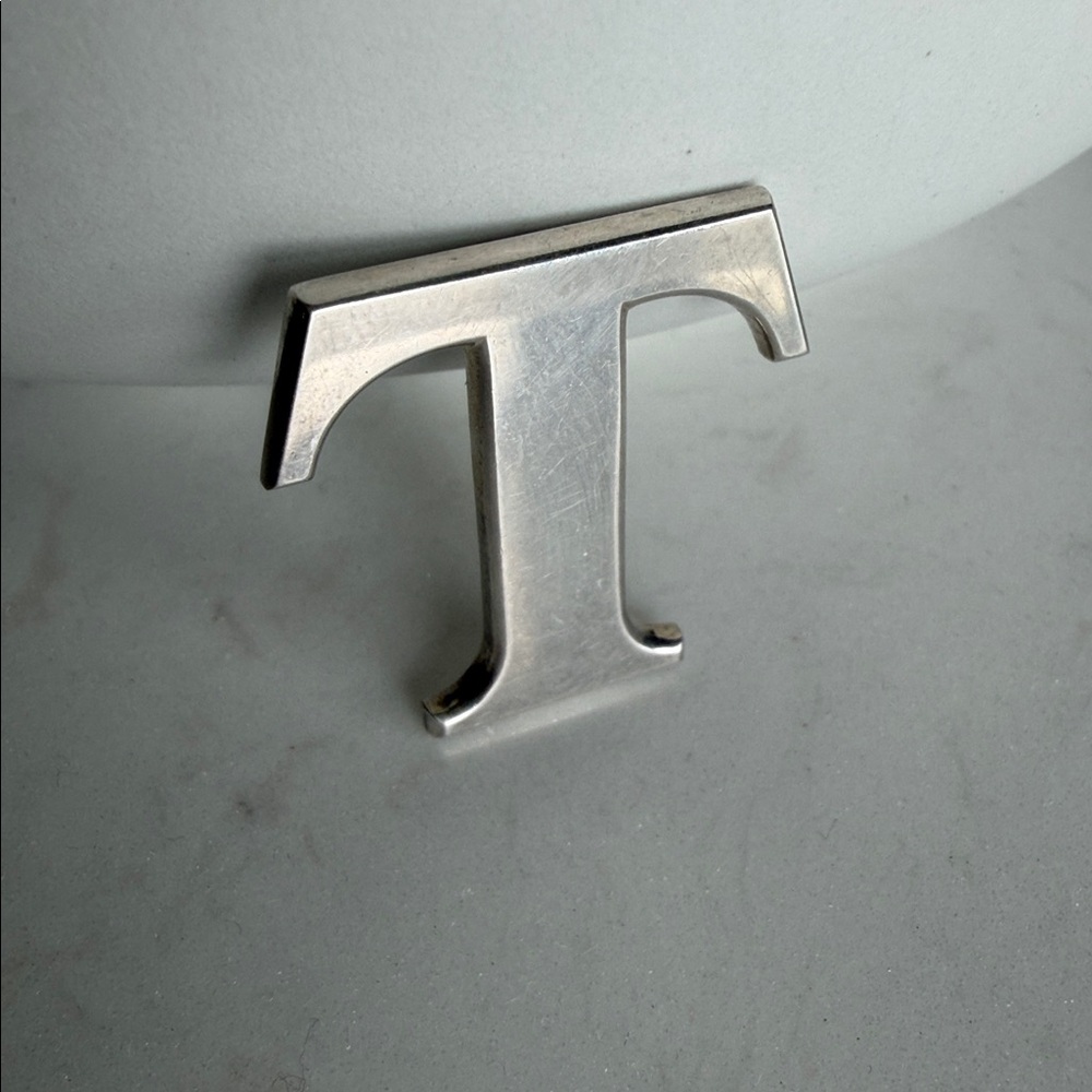 Tiffany & Co. Silver T Pendant (no necklace/just pendant)